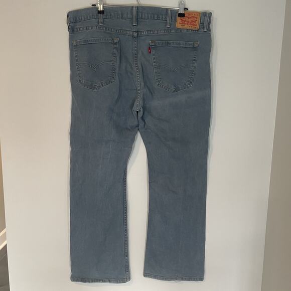 Levi’s 527 Jeans Mens 40x30 Slim Boot Cut Blue Red Tab 2019 PC9-05526-0593 - Picture 7 of 12